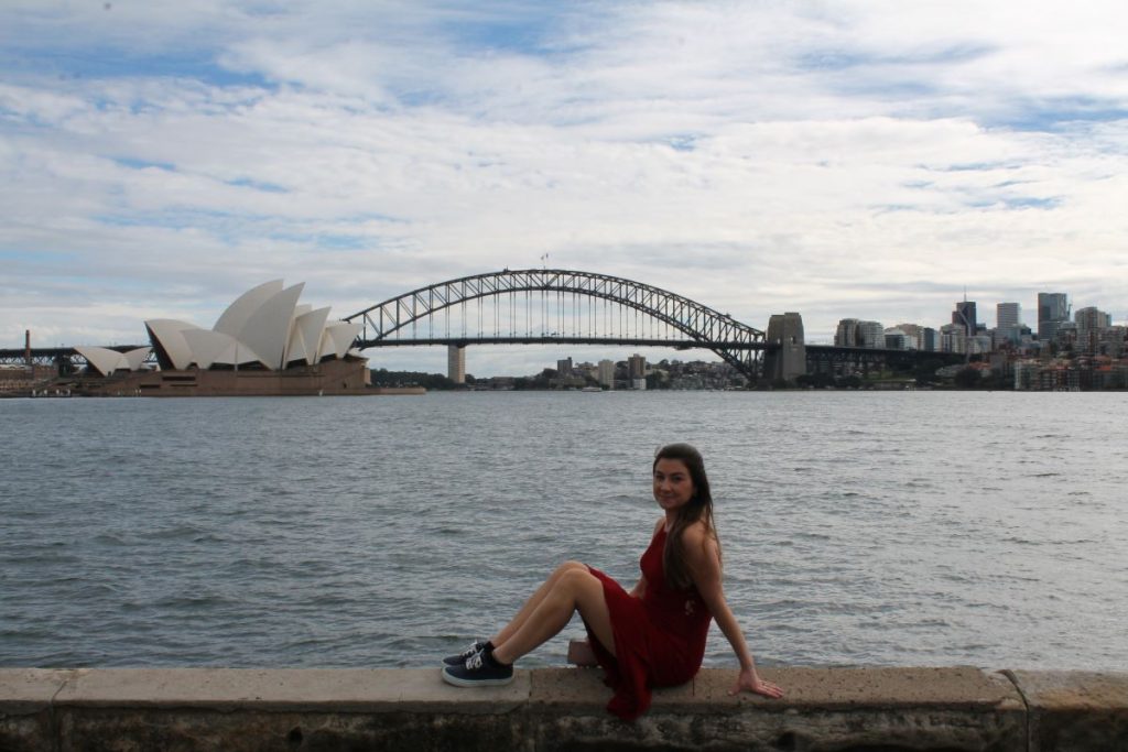 view from mrs macquaries chair sydney