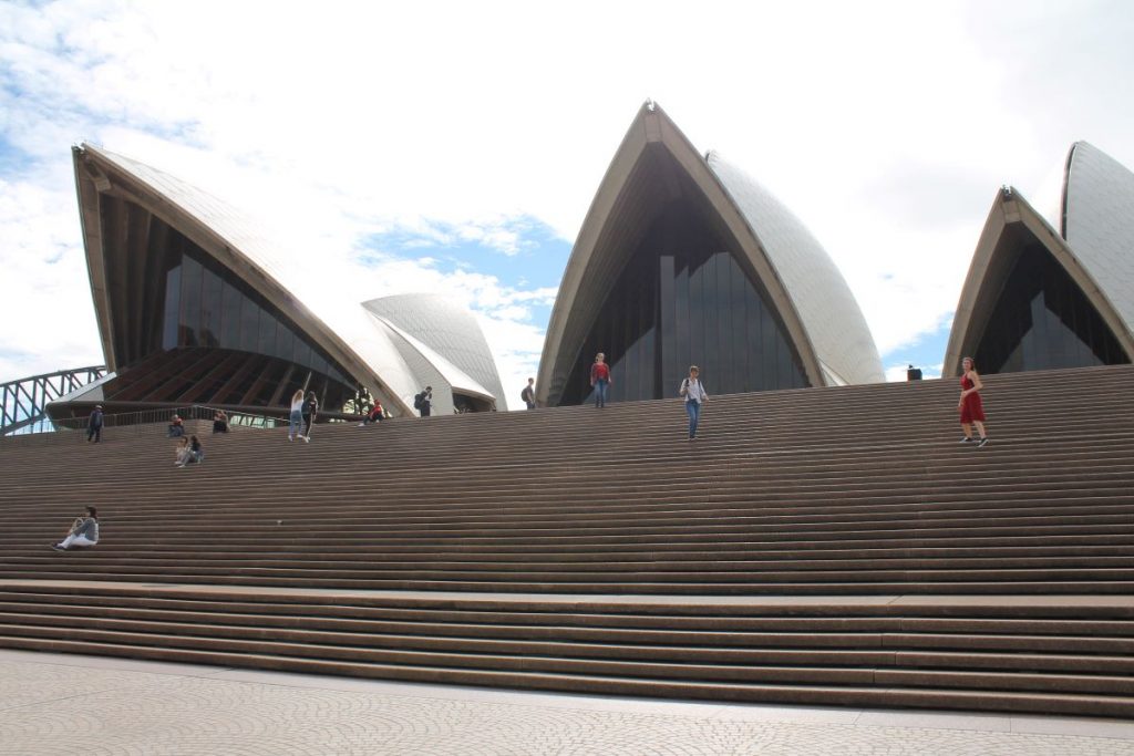 steps of sydney opera house