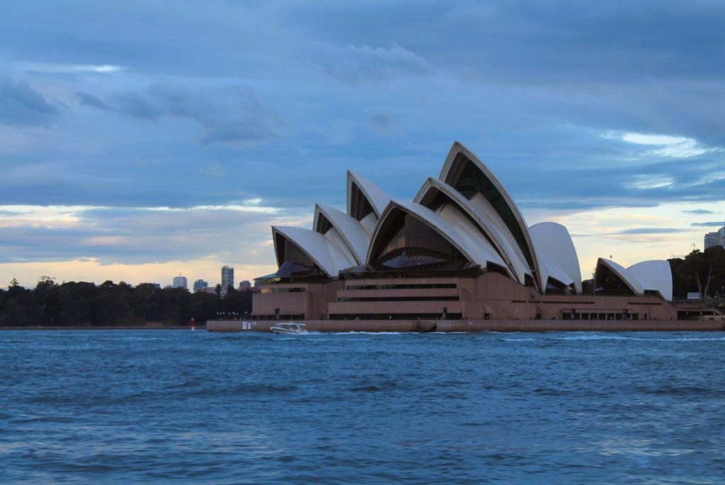 view from the opera bar sydney