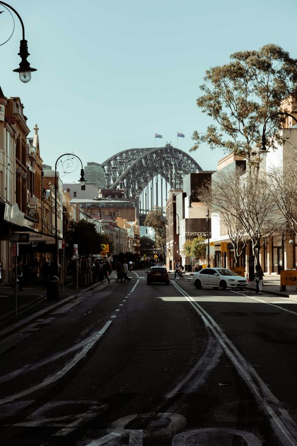 street in the rocks sydney