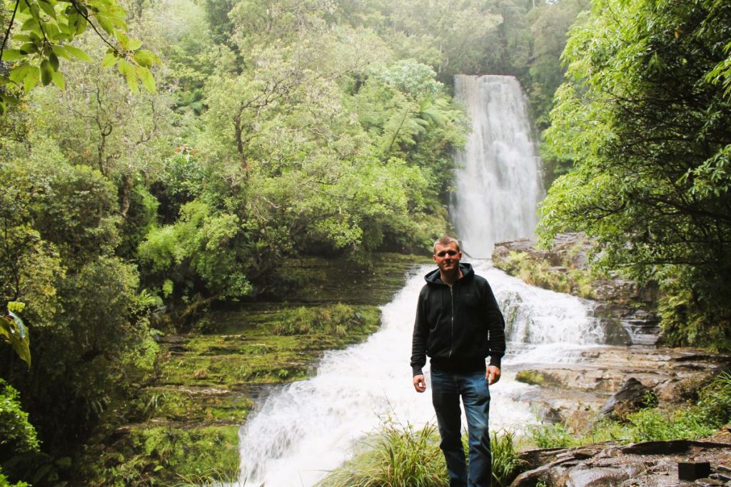 waterfall in catlins