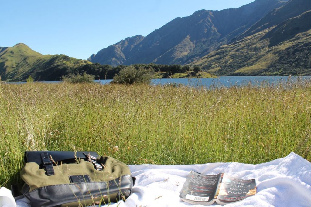 reading at moke lake queenstown