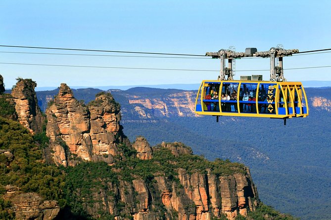 cable car scenic world blue mountains