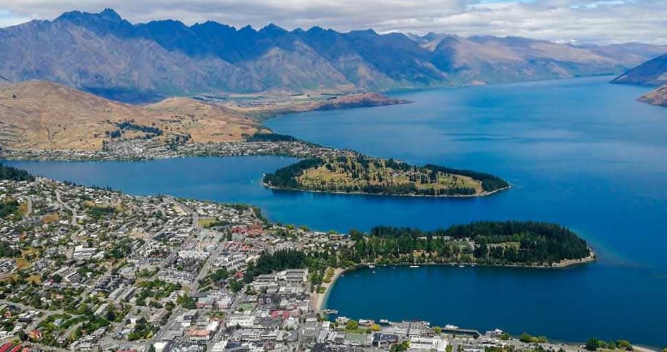 view from skyline queenstown