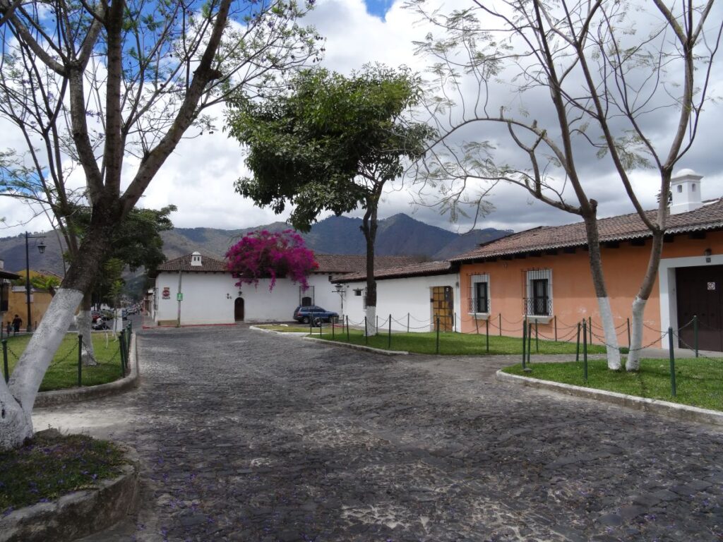 quite street in antigua