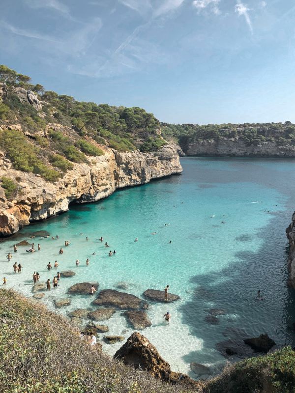 calo des moro from above