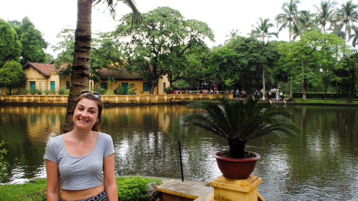 hoan kiem lake during my 3 days in hanoi