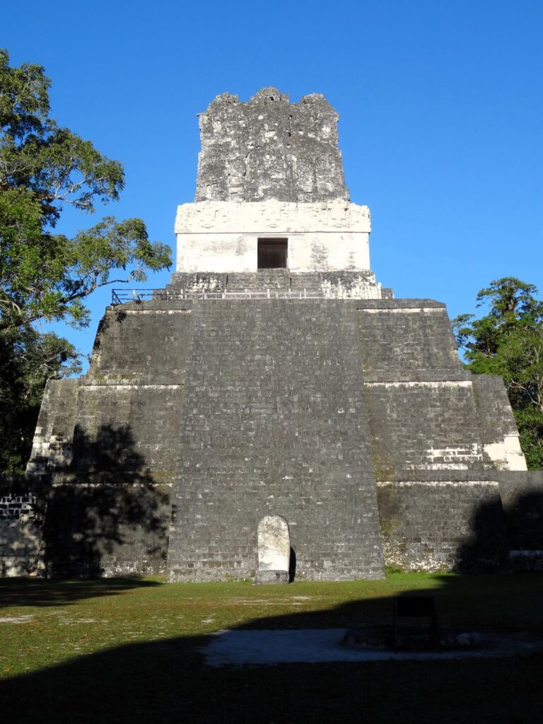 tikal in sunshine