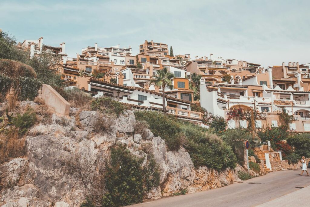 typical roadside views mallorca