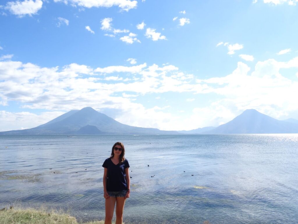 me at viewpoint in panajachel lake atitlan