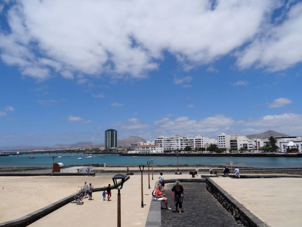 castillo de san gabriel view arrecife