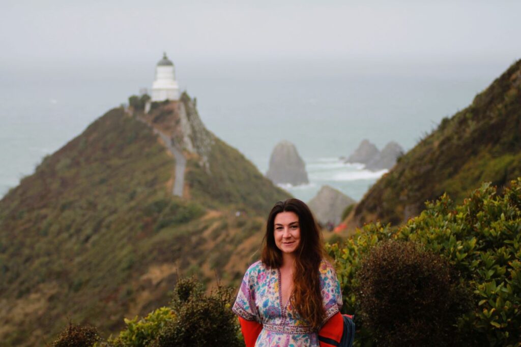 lady nugget point lighthouse