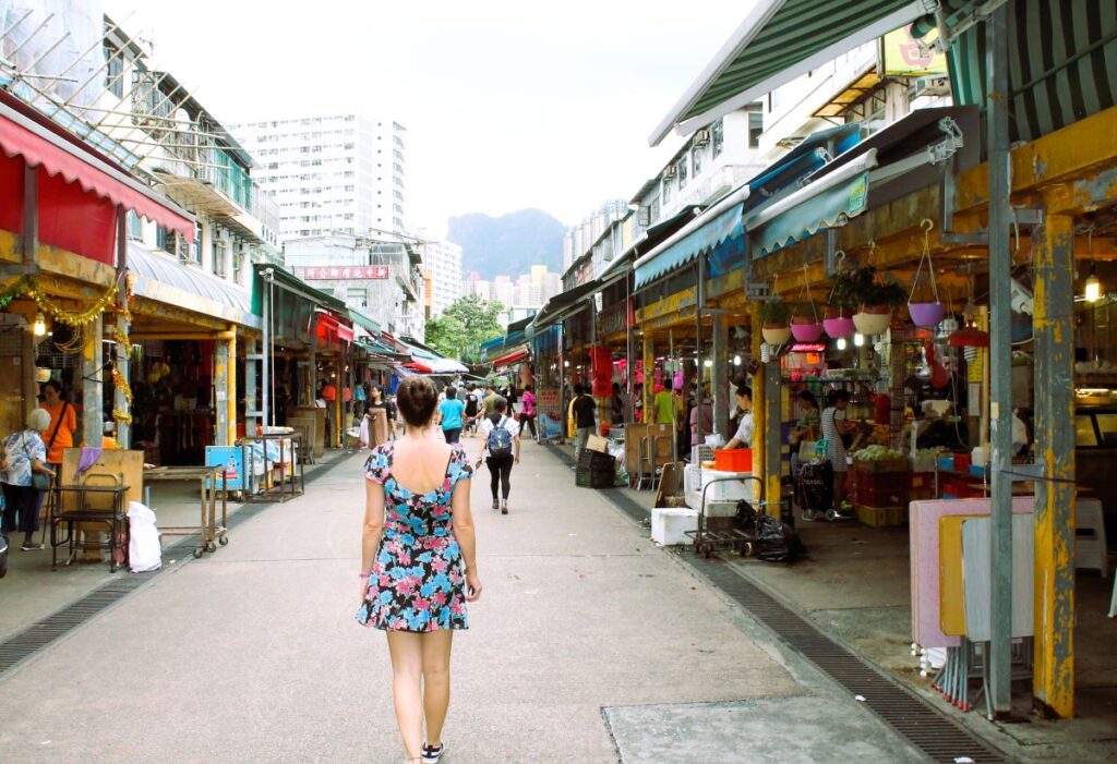 kowloon hong kong street day time