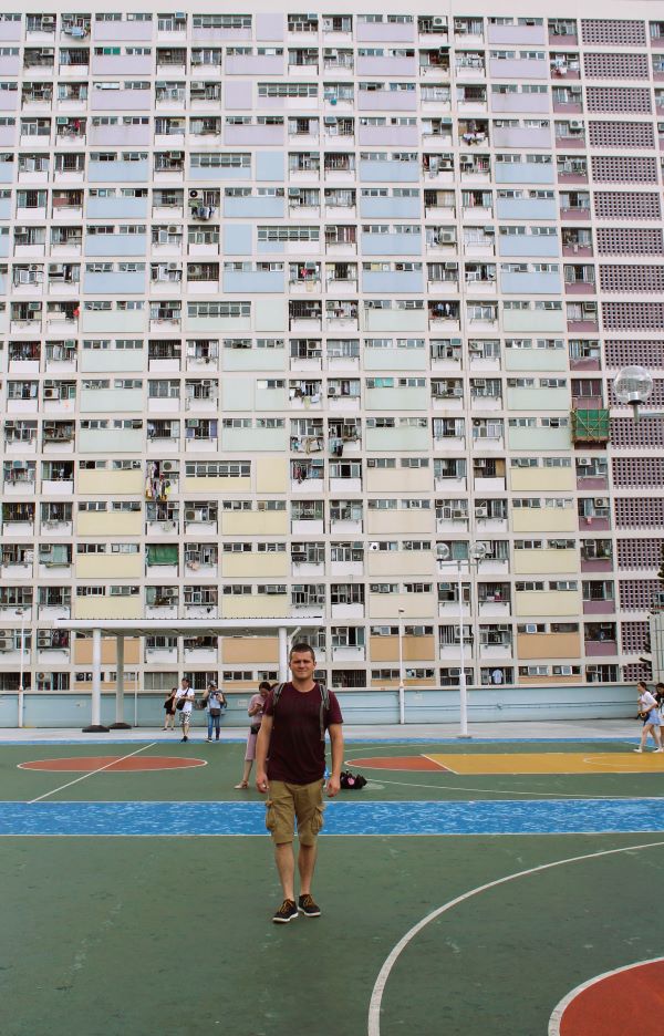 man at choi hung estate