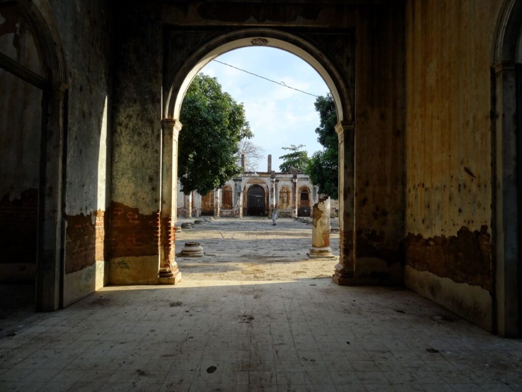 ruins downtown santa ana