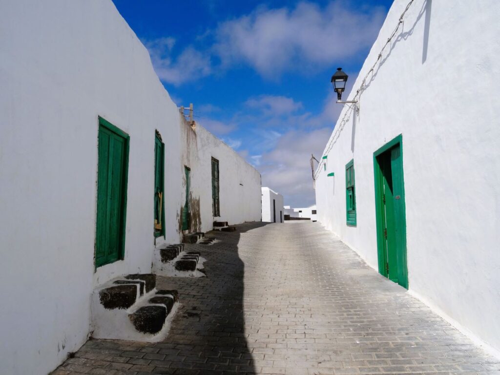 street in teguise