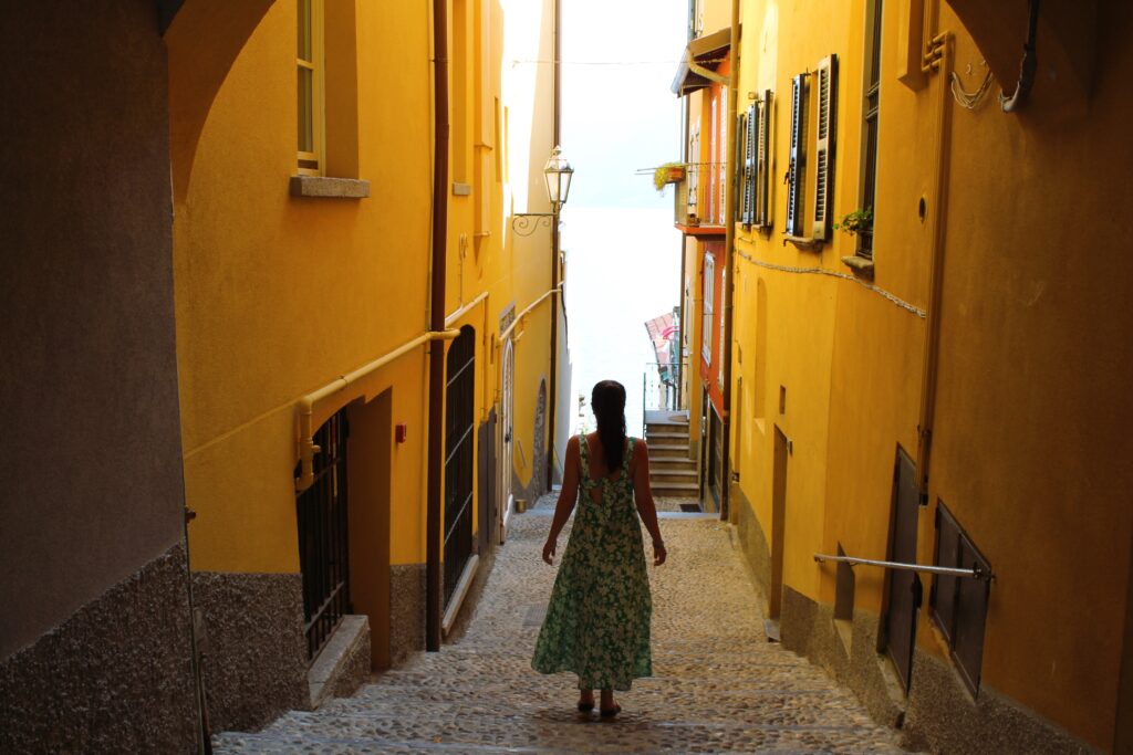 street in varenna