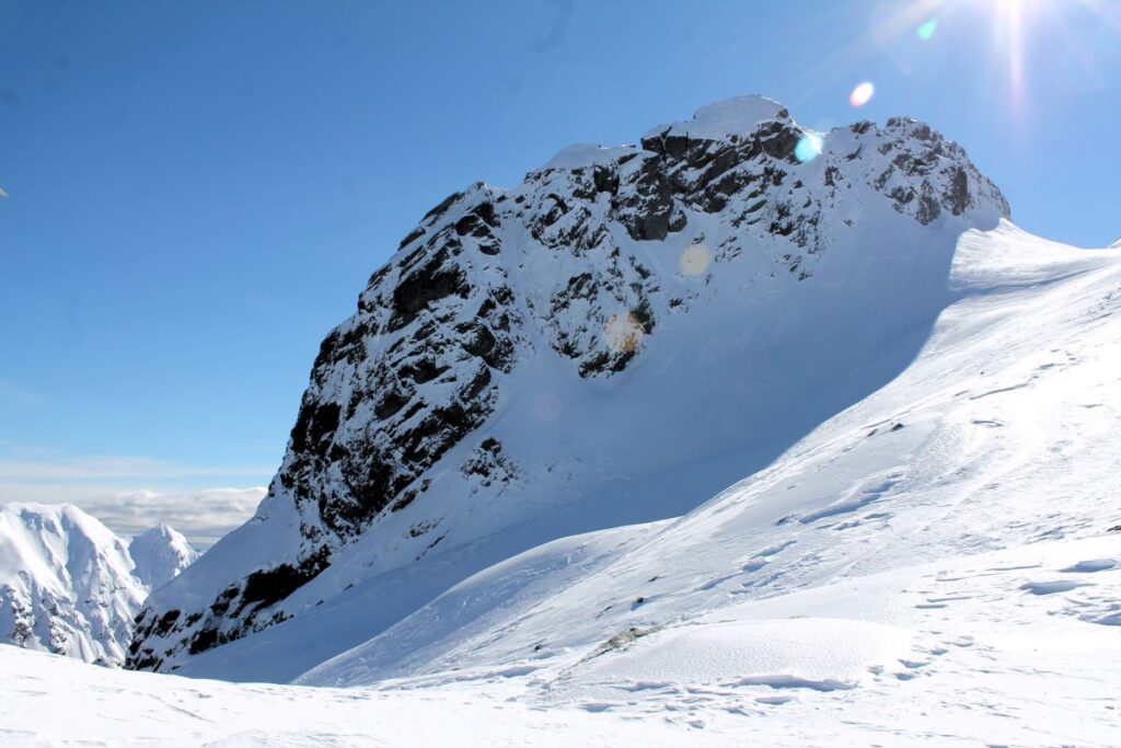 snowy mountain queenstown