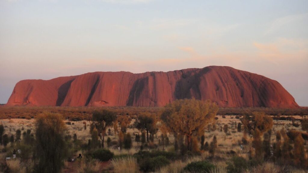 ayers rock uluru sunset