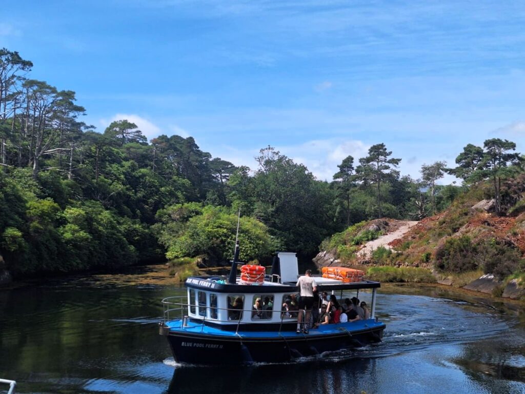blue pools ferry