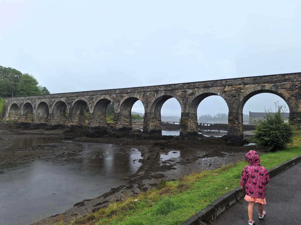 girl at 12 arches bridge ballydehob