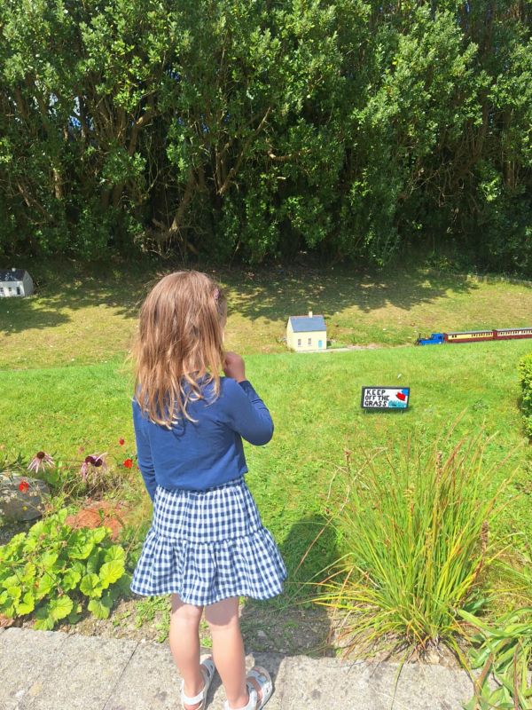 girl model railway village clonakilty