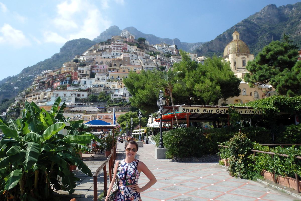 me in positano