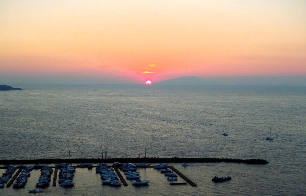 sorrento sunset