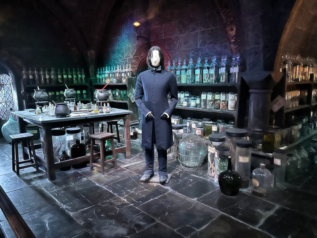 snape in potion class