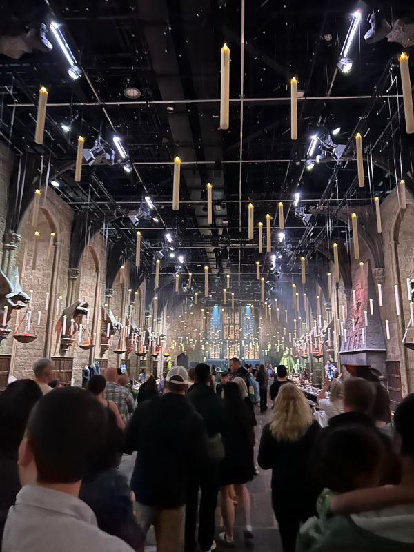 the grand hall harry potter studios