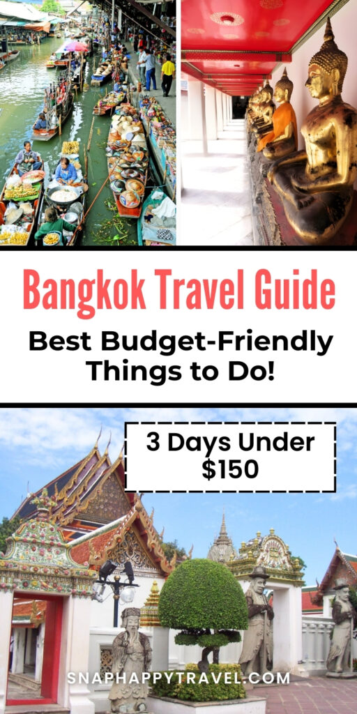 If, like me, you love fascinating cultural sights, great food and coffee, taking lots of photos, and you're on a budget, then this is the perfect itinerary for you. Because it includes Bangkok's best temples, and iconic, photogenic sights like Khao San Road and Maeklong Railway Market. Plus, everything on this list is wallet-friendly (each activity I've listed is either free or under $30!)