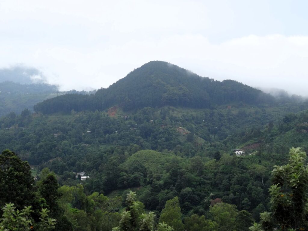 adam's peak in distance