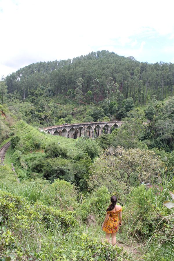 lady at nine arches bridge ella