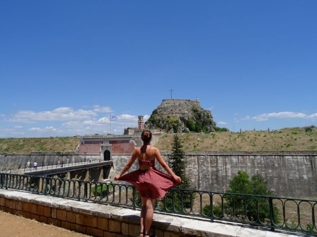 fortress corfu old town
