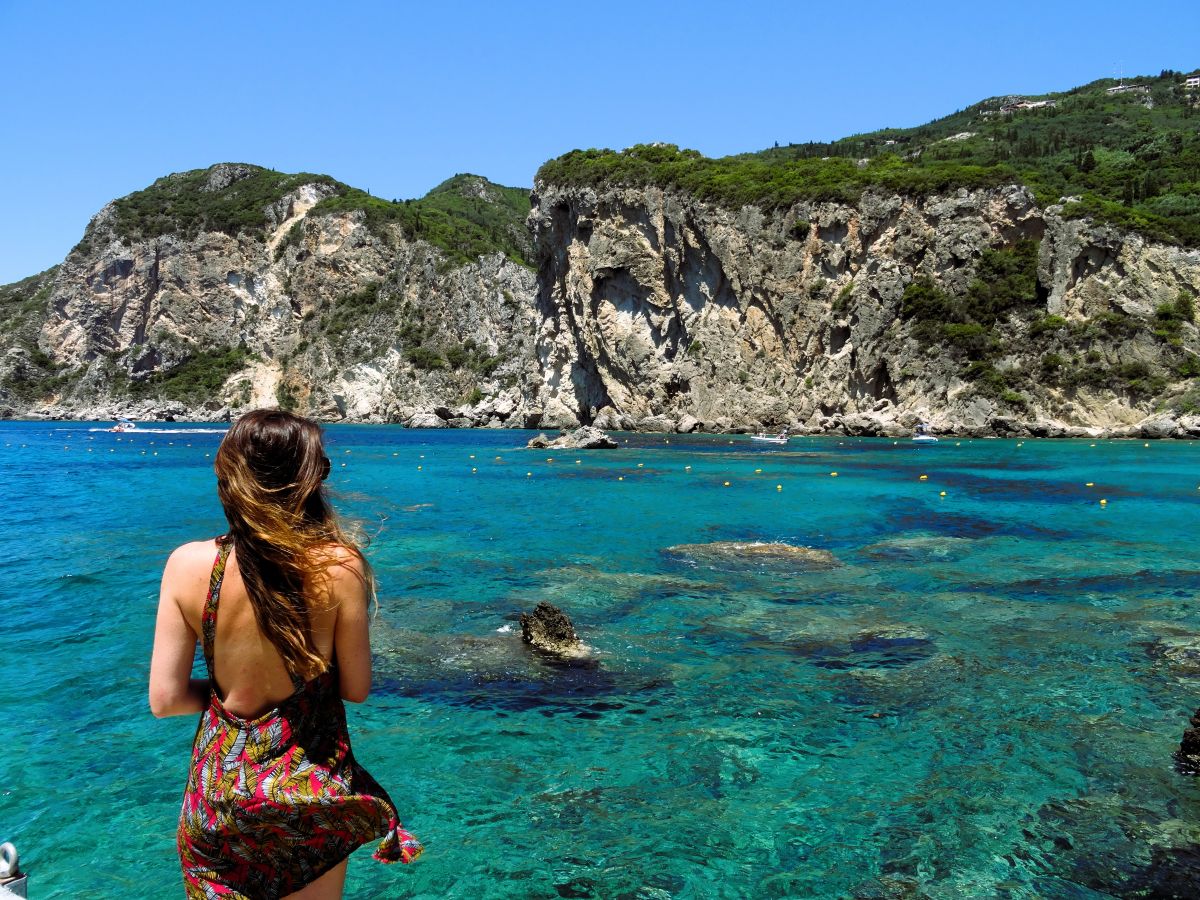 lady paleokatritsa corfu