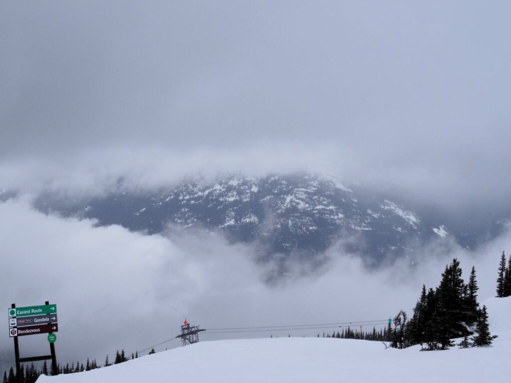 sign for rendezvous blackcomb