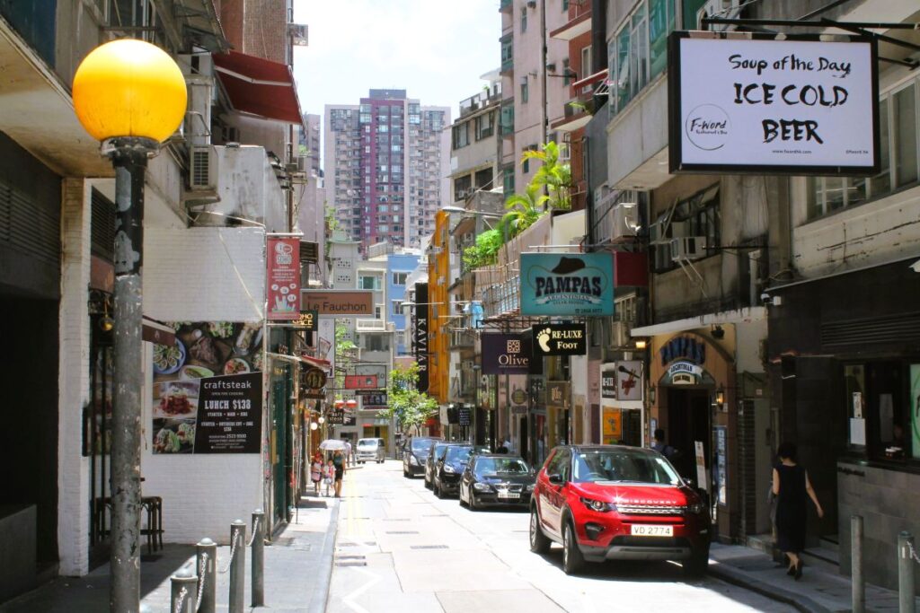 central hong kong street