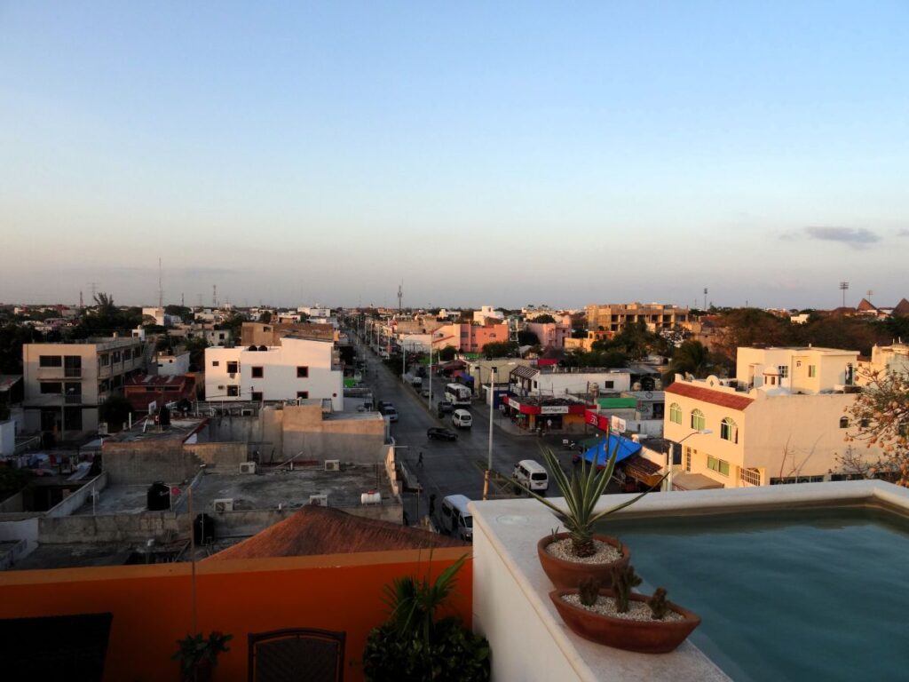 sunset playa del carmen rooftop