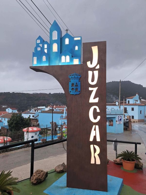 juzcar sign