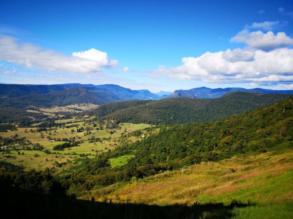 lamingiton national park views
