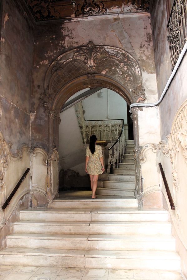 old staircase cartagena