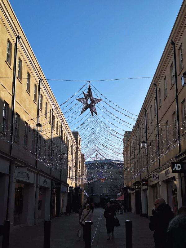 christmas lights bath