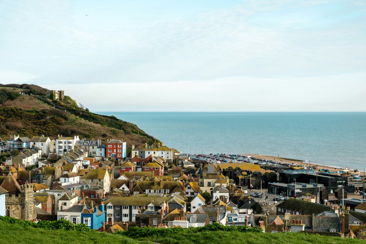 hastings from above