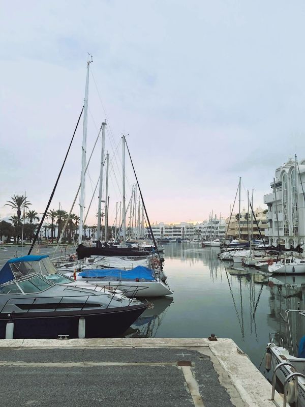 sunset benalmadena marina
