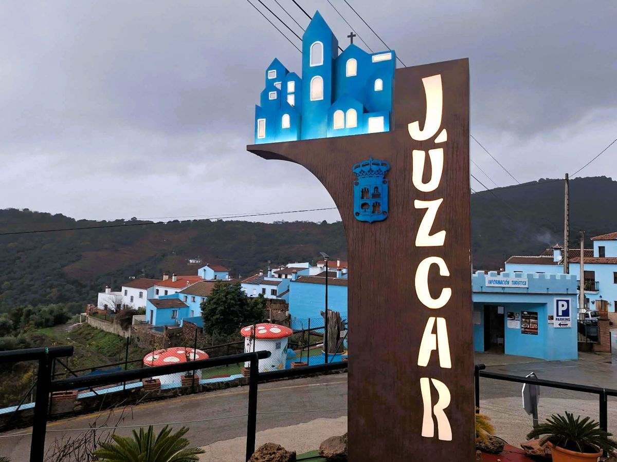 juzcar sign