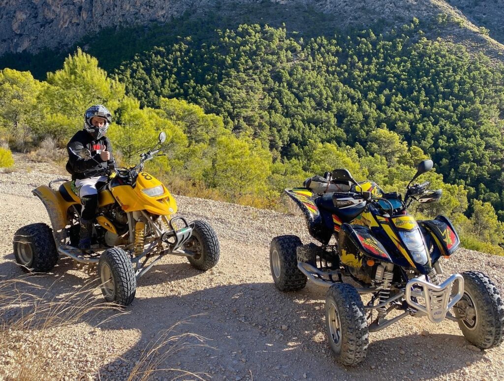 quadbiking tour benidorm
