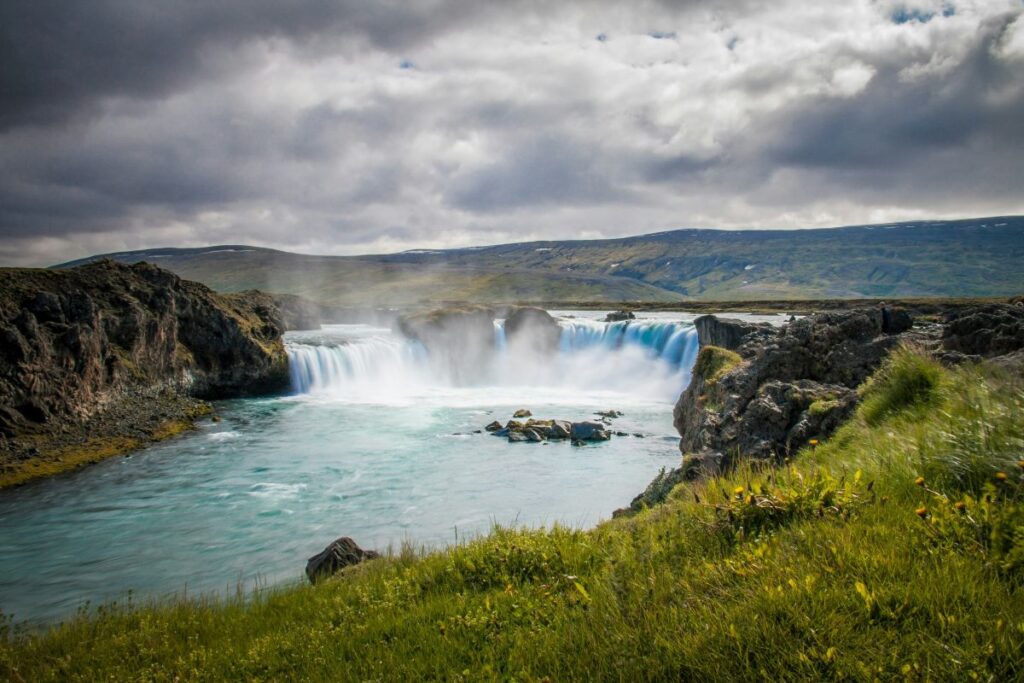 godafoss waterfall iceland