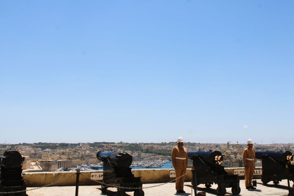 saluting battery valletta
