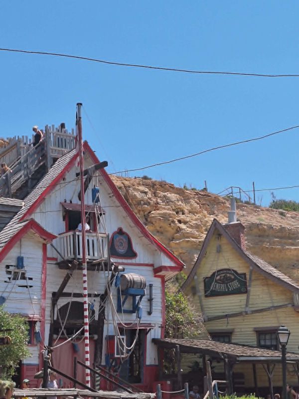 popeyes village buildings