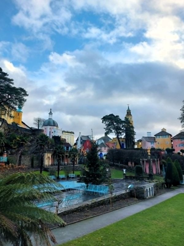 portmeirion fountain